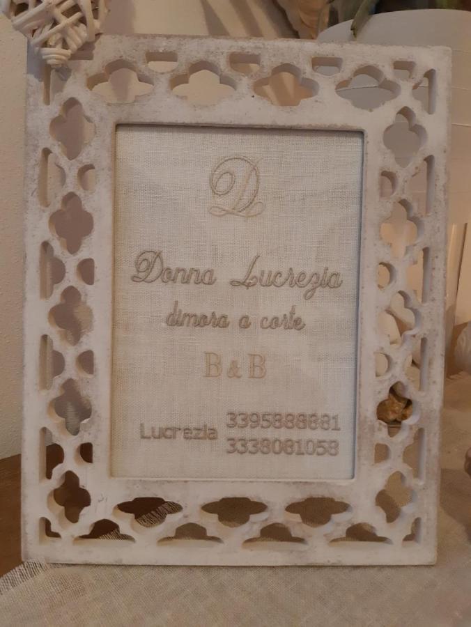 קונברסאנו Donna Lucrezia Dimora A Corte B&B מראה חיצוני תמונה